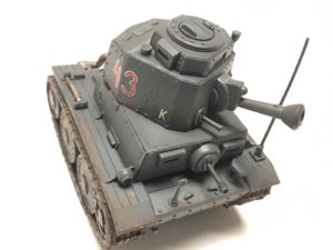 Meng Model - German Light Panzer 38(t) Toon Tank