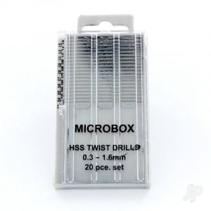 Microbox Drill Set 0.3-1.6mm (20) (PDR4001)