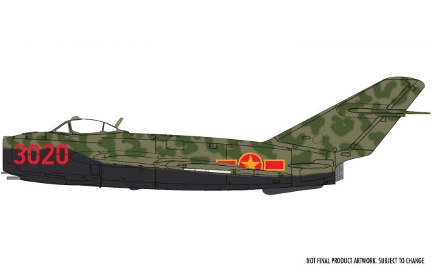 Mikoyan-Gurevich MiG-17F 'Fresco' 1:72