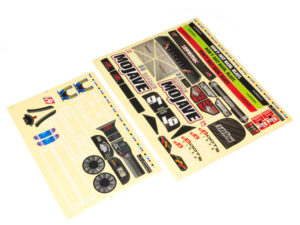 MOJAVE 6S BLX Clear Bodyshell (Inc. Decals)