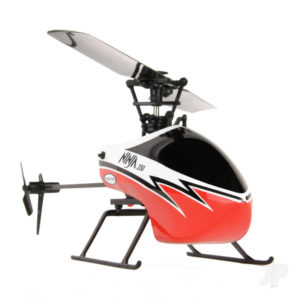 Ninja 250 Helicopter with Co-Pilot Assist, 6-Axis Stabilisation and Altitude Hold (Red)