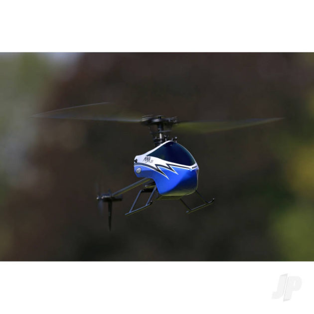 Ninja 250 Helicopter with Co-Pilot Assist, 6-Axis Stabilisation and Altitude Hold (Blue)
