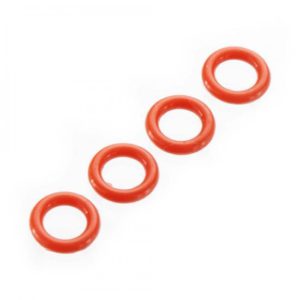 O-RING P-5 4.5x1.5mm (Red) (4pcs)