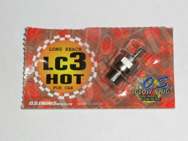 O.S. Glowplug Type LC3 (Hot)