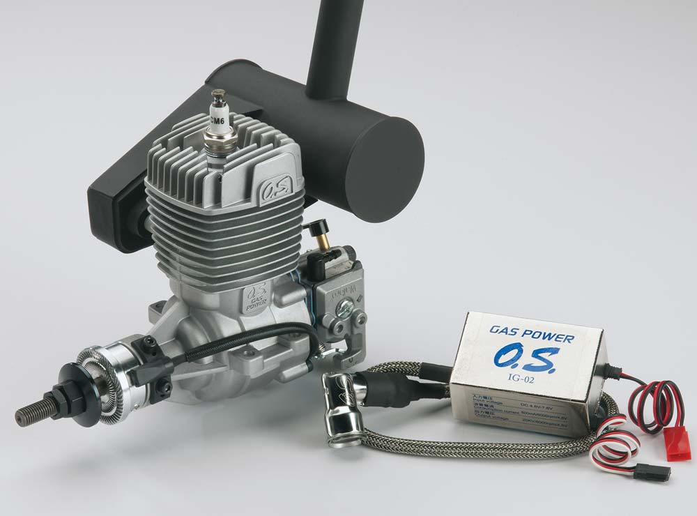 OS GT22 Petrol with E-5040 Muffler