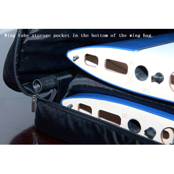 Pilot-RC Wing Bag For 50cc (Red/Black)