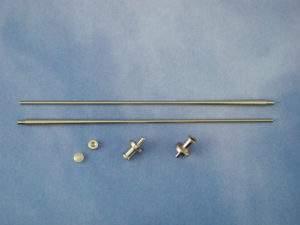 Profiled Flagstaff Complete (Brass)(Pk2)