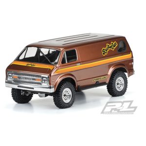 PROLINE '70S ROCK VAN CLEAR BODY FOR 313MM SCALE CRAWLER