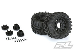 PROLINE INTERCO TSL SX S.SWAMP 2.8" TYRES ON RAID 6X30 BLK WH