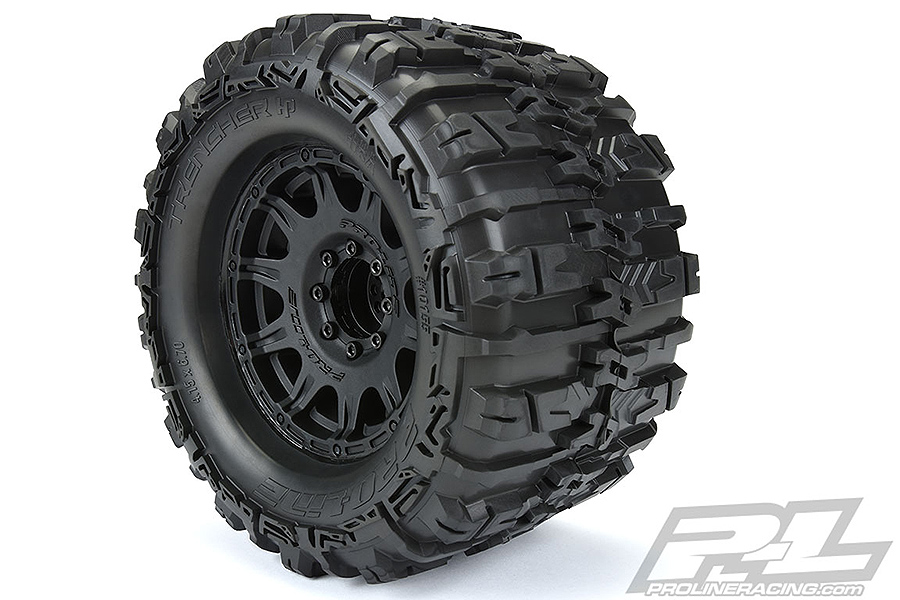 PROLINE TRENCHER HP 3.8" BELTED ON RAID BLACK 8X32 HEX 17MM