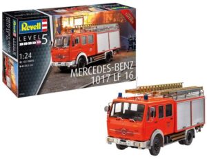 REVELL 1/24 MERCEDES BENZ 1017 LF16 FIRE ENGINE MODEL 07655