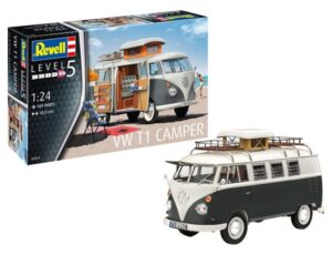 REVELL 1/24 VW T1 CAMPER MODEL KIT 07674