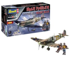 REVELL SPITFIRE IRON MAIDEN ACES HIGH MODEL KIT GIFT SET 1/32