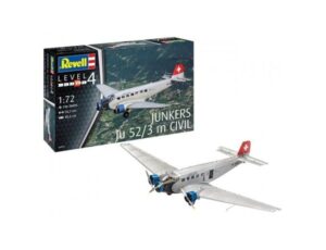 REVELL 1/72 JUNKERS JU52/3M CIVIL MODEL KIT