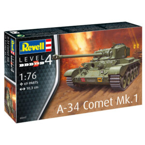 Revell A-34 Comet Mk.1 1:76 Model Kit 03317