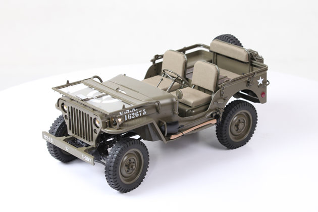 ROC HOBBY 1/6TH WILLYS JEEP MILTARY SCALER RTR