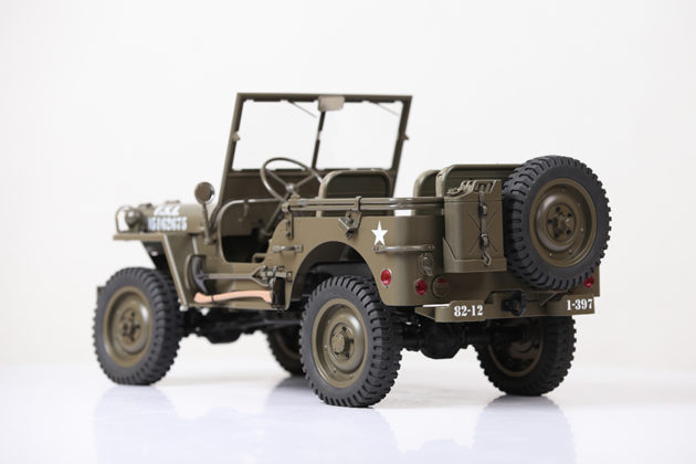ROC HOBBY 1/6TH WILLYS JEEP MILTARY SCALER RTR