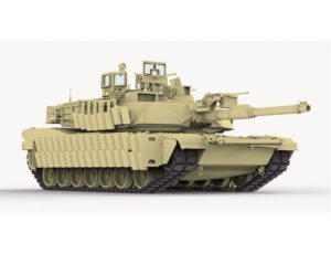 RYE FIELD MODELS 1/35 M1A2 SEP ABRAMS TUSK I/TUSK II WITH INTERIOR