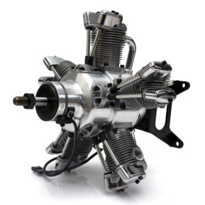 Saito FG-73R5 (73cc) Radial 4-StrokePetrol Engine