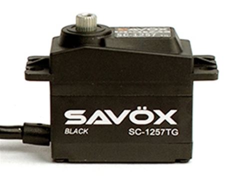 Savox HIGH TORQUE CORELESS DIGI SERVO 10KG@6.0V - BLACK