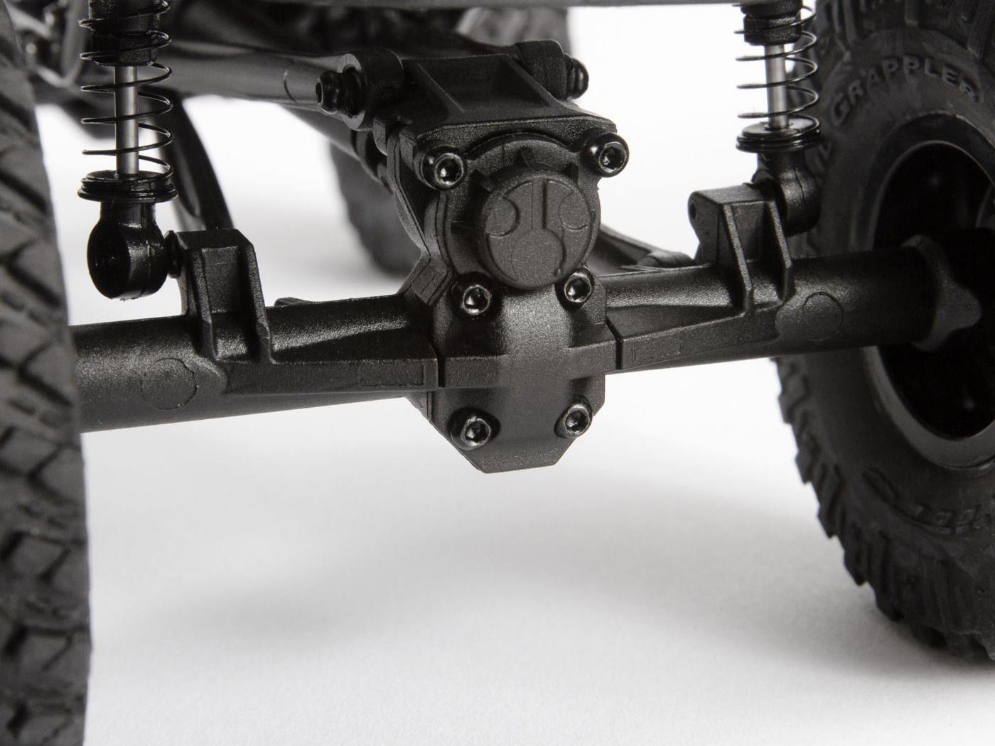 SCX24 Deadbolt 1/24th Scale Elec 4WD - RTR, Red