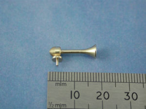Ships Horn Ø:5.5mm L:17.5mm(Pk2)