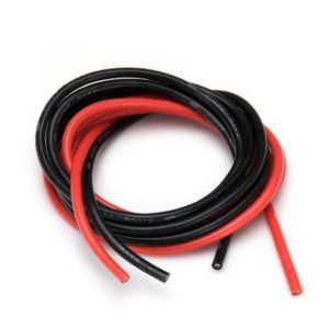 Silicone Wire 14AWG 1m Black/1m Red (400 Strands OD3.5mm)