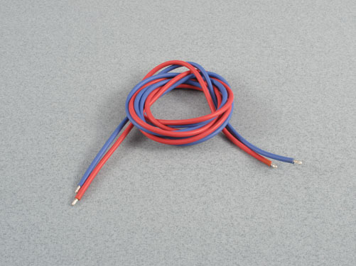 Silicone Wire 2.5mm - 1m Red&Blue