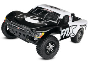 Slash VXL Brushless 2WD TSM (TQi/No Bat or Chg) FOX White