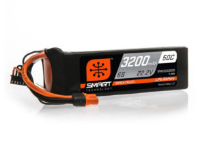 Spektrum 3200mAh 6S 22.2V 50C Smart LiPo Battery; IC3
