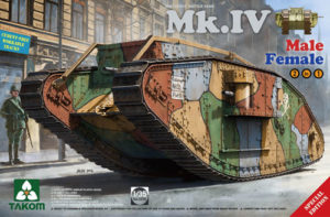Takom WWI Heavy Battle Tank Mk IV 2 in 1 (Special Edition)