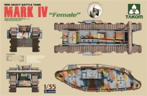 Takom WWI Heavy Battle Tank Mk IV Female