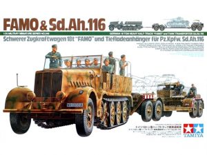 Tamiya 1/35 Famo & SdaH116 Tank Transport # 35246