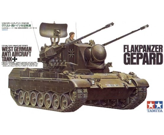 Tamiya 1/35 Flakpanzer Gepard 35099