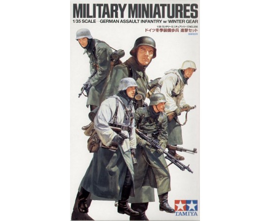Tamiya 1/35 German Assault Infantry (Winter) # 35256