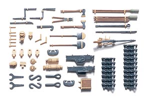 TAMIYA 1/35 GERMAN PZ.KPFW.IV PANZER IV VEHICLE EQUIPMENT