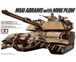Tamiya 1/35 M1A1 Abrams with Mine Plough # 35158