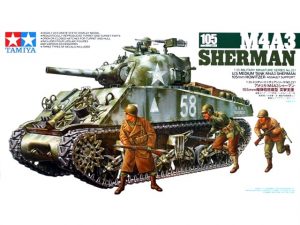 Tamiya 1/35 M4A3 Sherman 105mm Howitzer # 35251