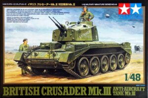 TAMIYA 1/48 BRITISH CRUSADER MK.III ANTI-AIRCRAFT TANK 32546
