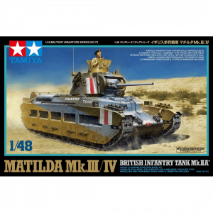 TAMIYA 1/48 BRITISH MATILDA TANK MK.III/IV 32572