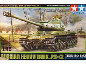 TAMIYA 1/48 RUSSIAN HEAVY TANK JS-2 MODEL 1944 32571