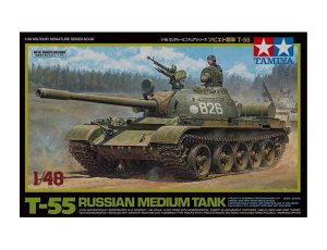 TAMIYA 1/48 RUSSIAN MEDIUM TANK T-55 32598