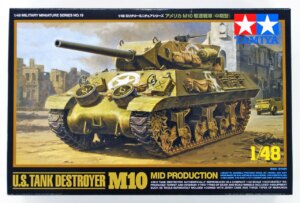 TAMIYA 1/48 US M10 TANK DESTROYER 32519