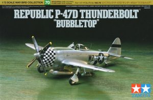 Tamiya 1/72 P-47 Thunderbolt Bubbletop 60770