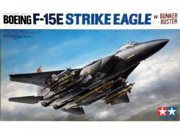 Tamiya F-15E Strike Eagle with Bunker Buster # 60312