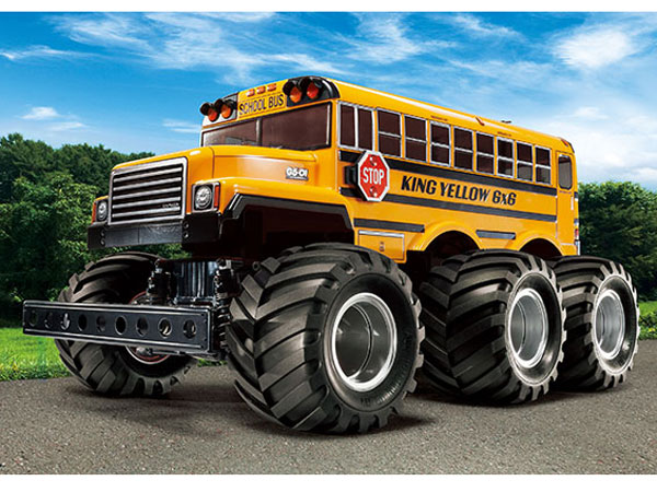 Tamiya King Yellow 6x6 1/18 - G6-01 58653