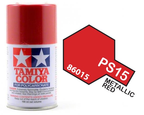 Tamiya PS15 Metallic Red