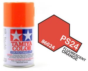 Tamiya PS24 Fluorescent Orange