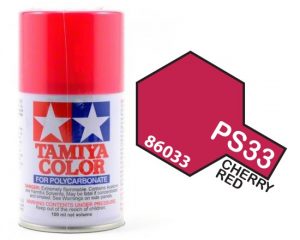 Tamiya PS33 Cherry Red