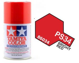 Tamiya PS34 Bright Red